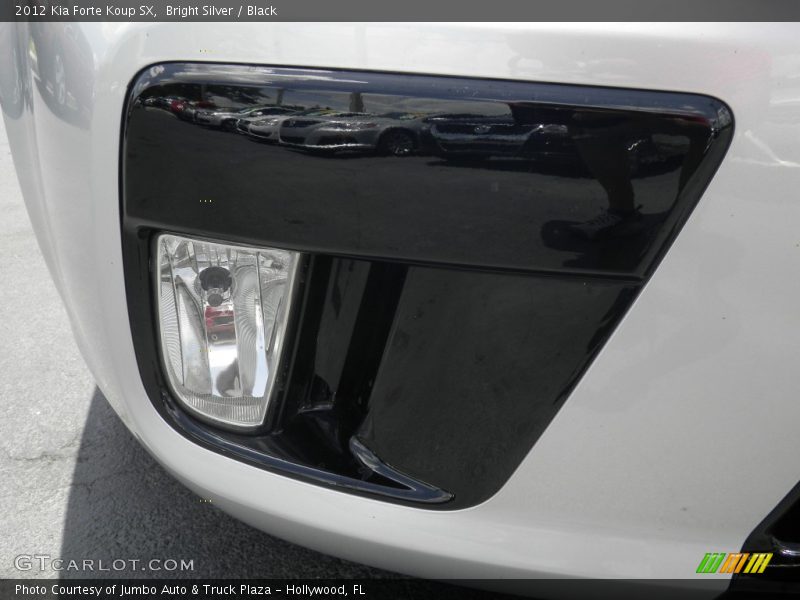 Bright Silver / Black 2012 Kia Forte Koup SX