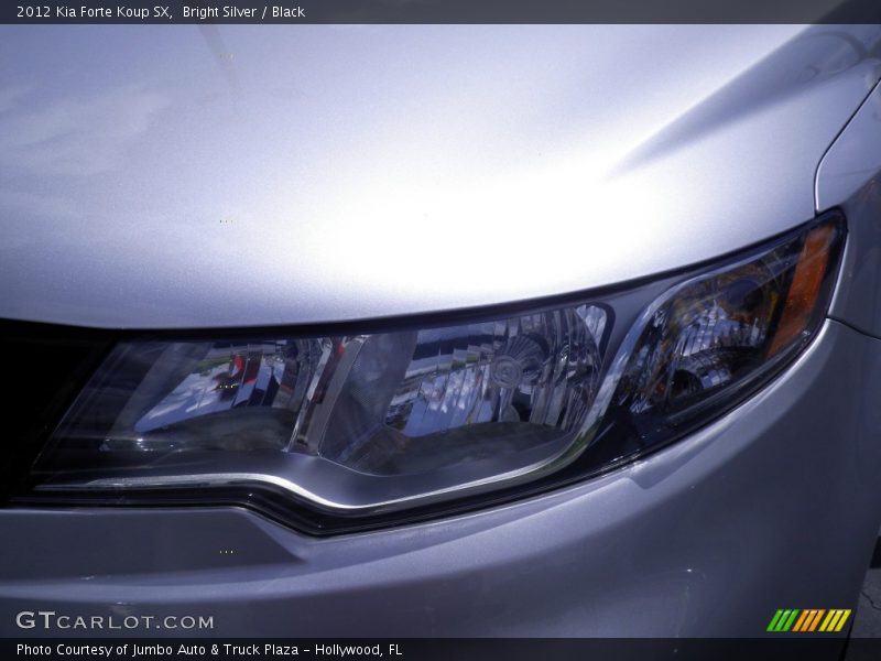 Bright Silver / Black 2012 Kia Forte Koup SX