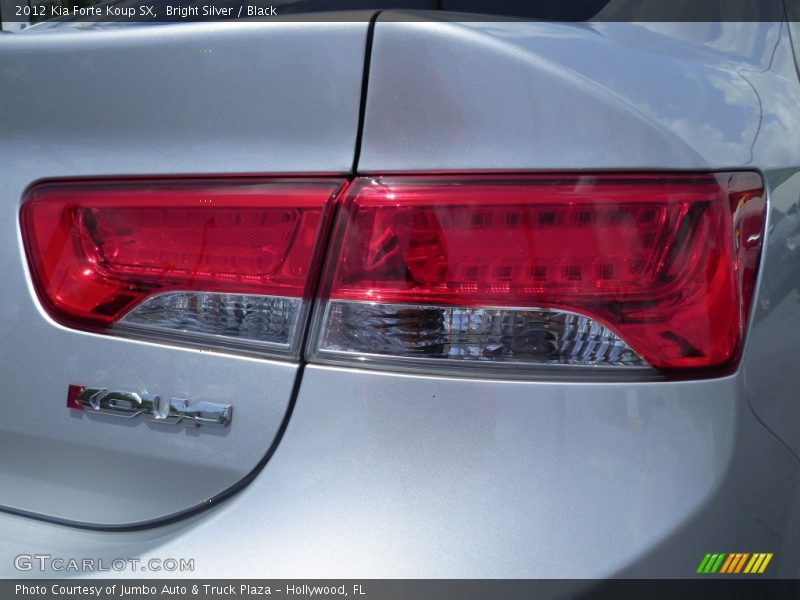 Bright Silver / Black 2012 Kia Forte Koup SX