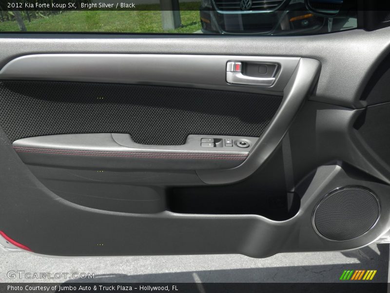 Bright Silver / Black 2012 Kia Forte Koup SX