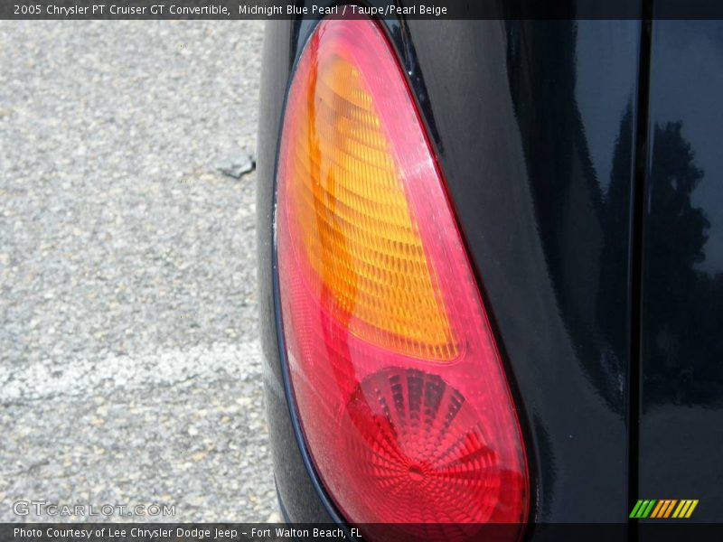 Midnight Blue Pearl / Taupe/Pearl Beige 2005 Chrysler PT Cruiser GT Convertible
