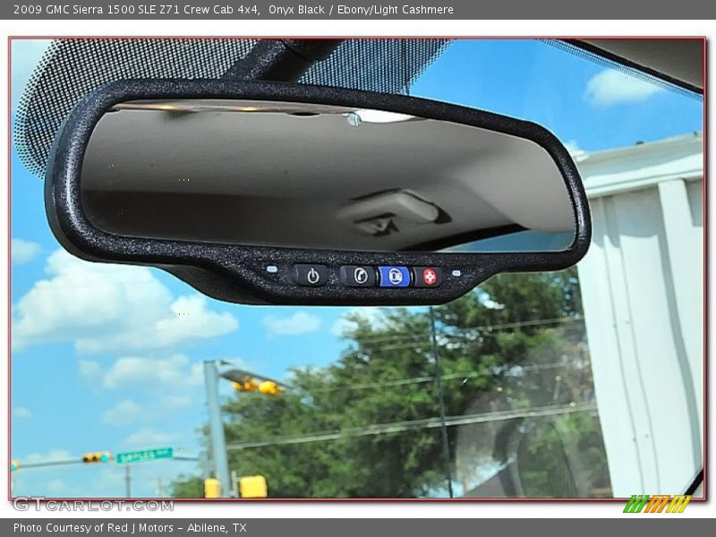 Onyx Black / Ebony/Light Cashmere 2009 GMC Sierra 1500 SLE Z71 Crew Cab 4x4