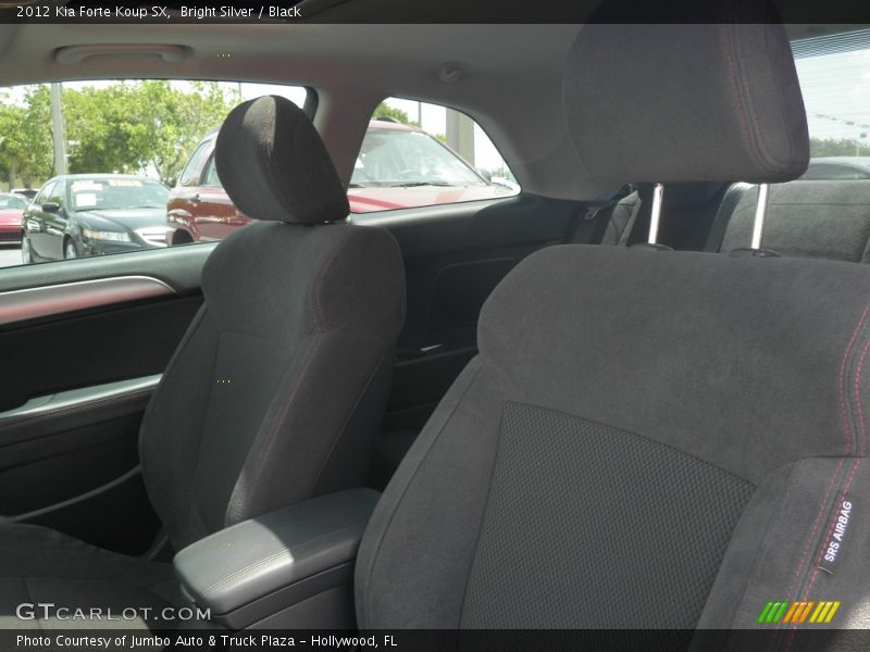 Bright Silver / Black 2012 Kia Forte Koup SX