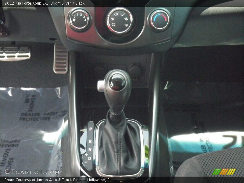 Bright Silver / Black 2012 Kia Forte Koup SX