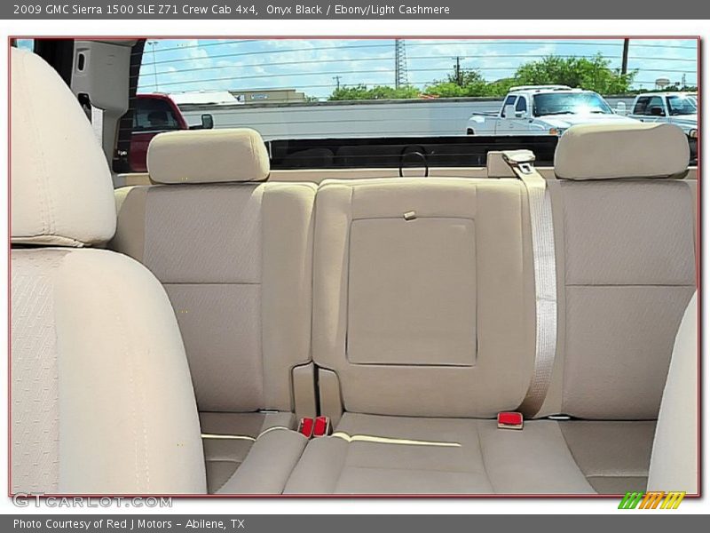 Onyx Black / Ebony/Light Cashmere 2009 GMC Sierra 1500 SLE Z71 Crew Cab 4x4