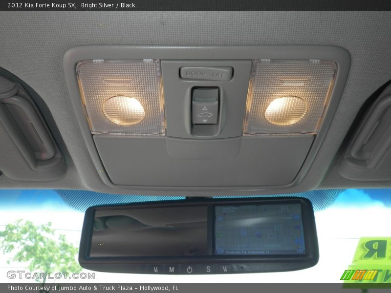 Bright Silver / Black 2012 Kia Forte Koup SX