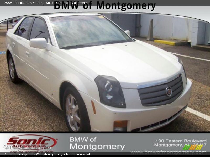 White Diamond / Cashmere 2006 Cadillac CTS Sedan