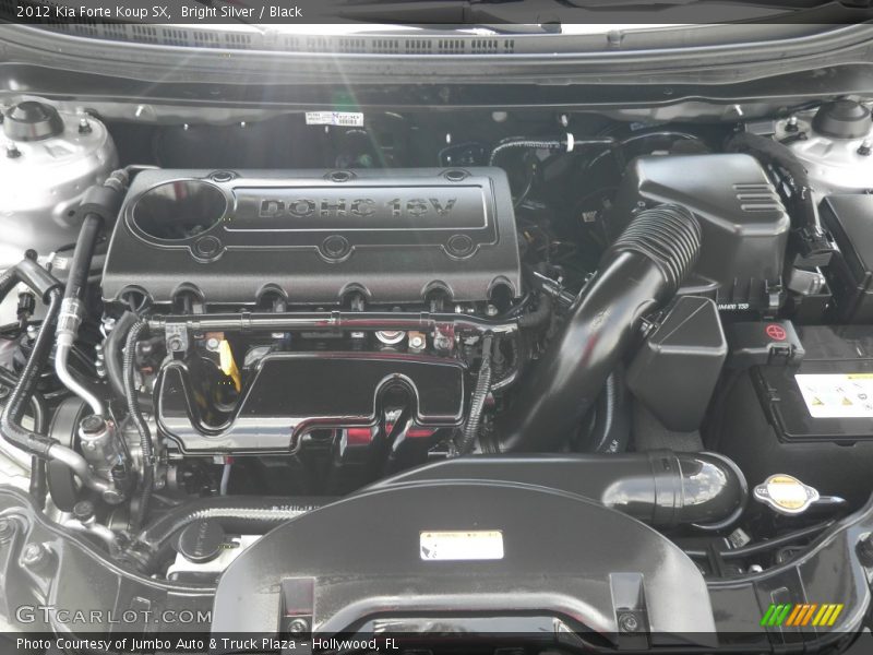 Bright Silver / Black 2012 Kia Forte Koup SX