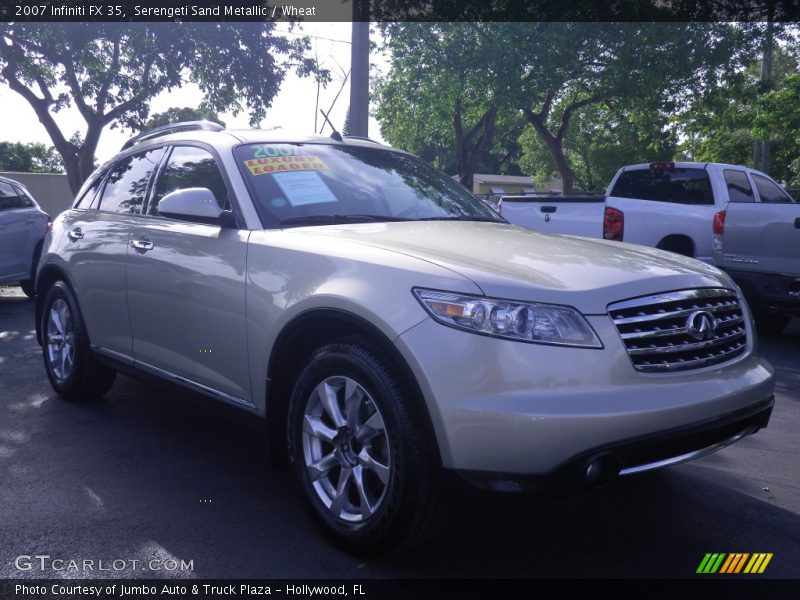Serengeti Sand Metallic / Wheat 2007 Infiniti FX 35