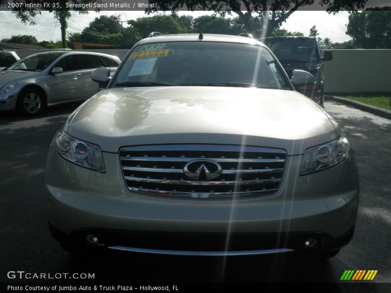Serengeti Sand Metallic / Wheat 2007 Infiniti FX 35