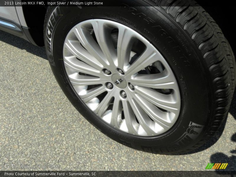 Ingot Silver / Medium Light Stone 2013 Lincoln MKX FWD