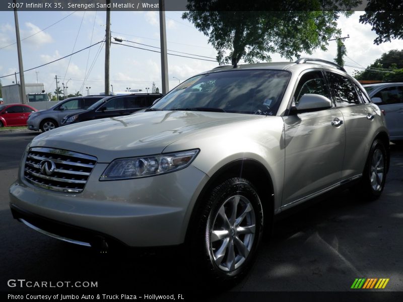 Serengeti Sand Metallic / Wheat 2007 Infiniti FX 35