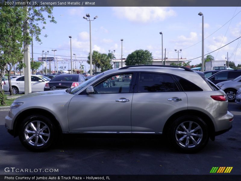 Serengeti Sand Metallic / Wheat 2007 Infiniti FX 35