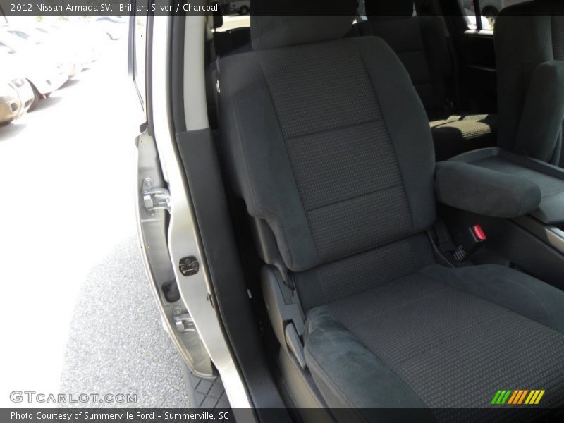 Brilliant Silver / Charcoal 2012 Nissan Armada SV