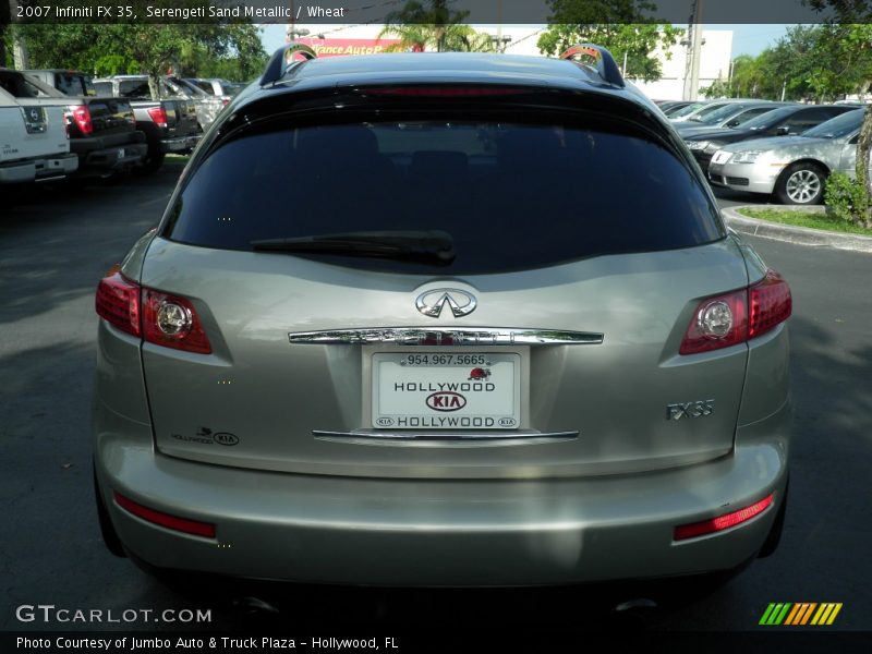 Serengeti Sand Metallic / Wheat 2007 Infiniti FX 35