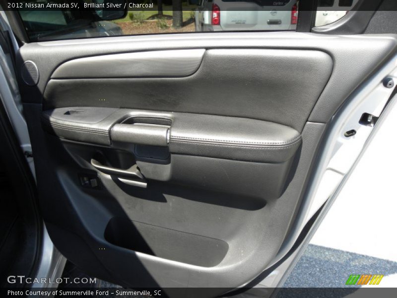 Brilliant Silver / Charcoal 2012 Nissan Armada SV