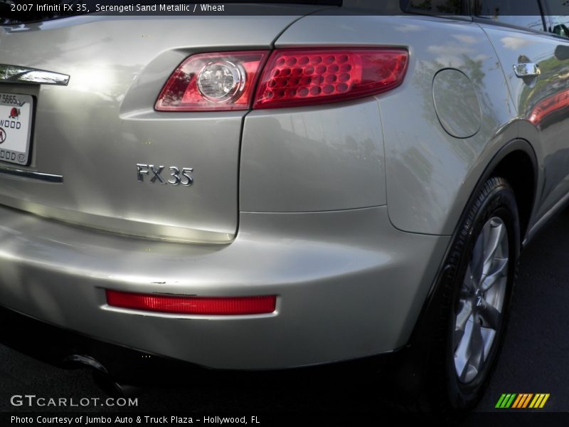 Serengeti Sand Metallic / Wheat 2007 Infiniti FX 35