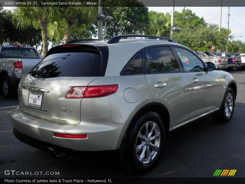 Serengeti Sand Metallic / Wheat 2007 Infiniti FX 35
