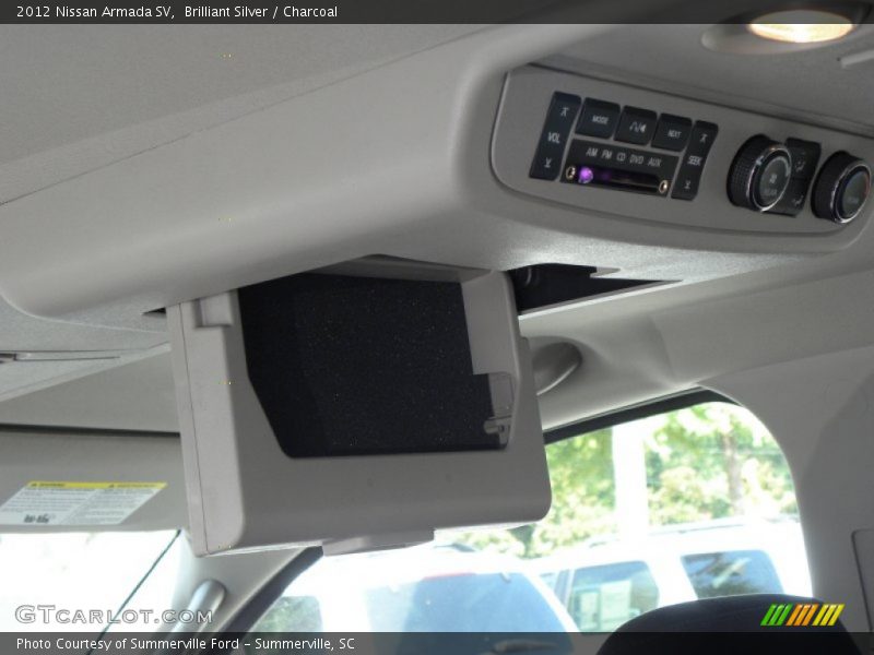 Brilliant Silver / Charcoal 2012 Nissan Armada SV