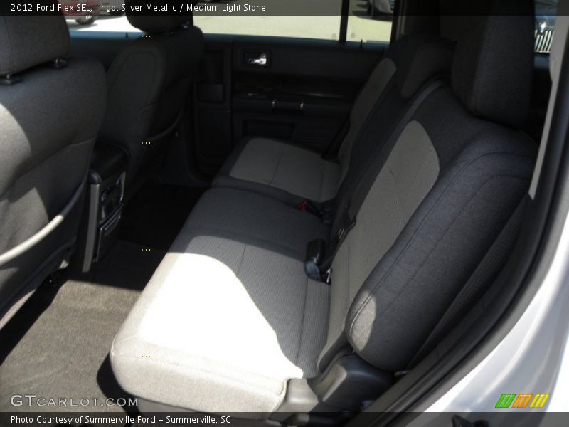 Ingot Silver Metallic / Medium Light Stone 2012 Ford Flex SEL