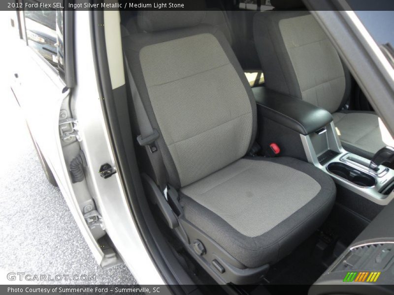 Ingot Silver Metallic / Medium Light Stone 2012 Ford Flex SEL