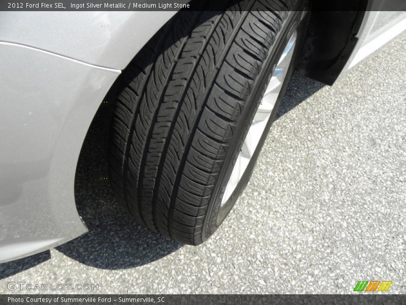 Ingot Silver Metallic / Medium Light Stone 2012 Ford Flex SEL