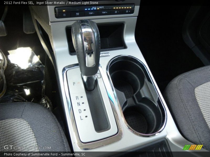 Ingot Silver Metallic / Medium Light Stone 2012 Ford Flex SEL