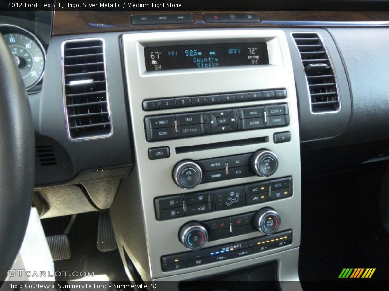 Ingot Silver Metallic / Medium Light Stone 2012 Ford Flex SEL