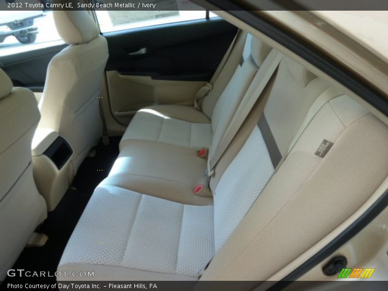 Sandy Beach Metallic / Ivory 2012 Toyota Camry LE