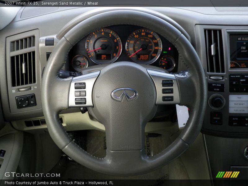 Serengeti Sand Metallic / Wheat 2007 Infiniti FX 35
