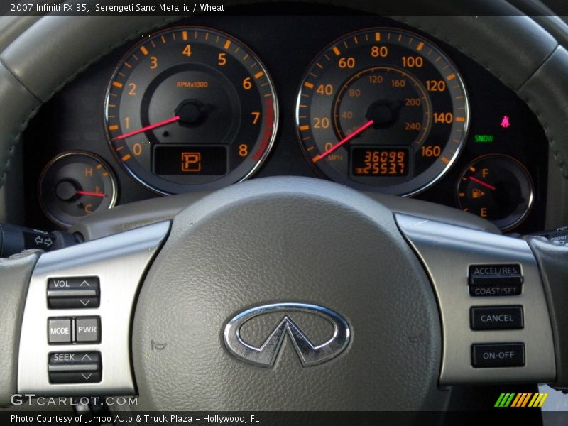 Serengeti Sand Metallic / Wheat 2007 Infiniti FX 35