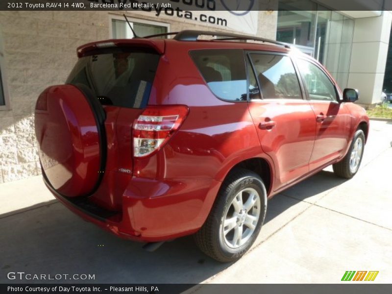 Barcelona Red Metallic / Ash 2012 Toyota RAV4 I4 4WD