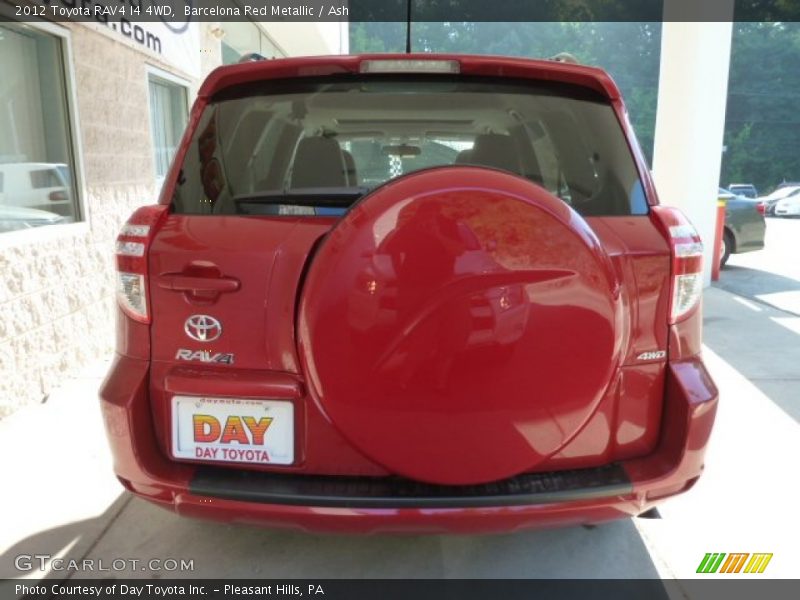 Barcelona Red Metallic / Ash 2012 Toyota RAV4 I4 4WD