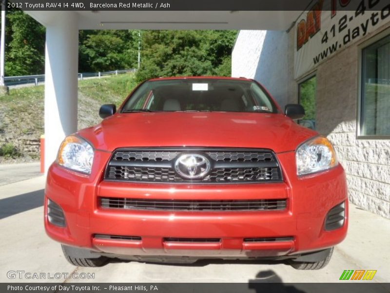 Barcelona Red Metallic / Ash 2012 Toyota RAV4 I4 4WD