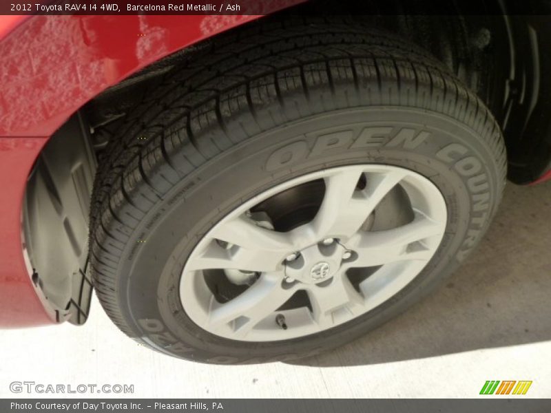 Barcelona Red Metallic / Ash 2012 Toyota RAV4 I4 4WD