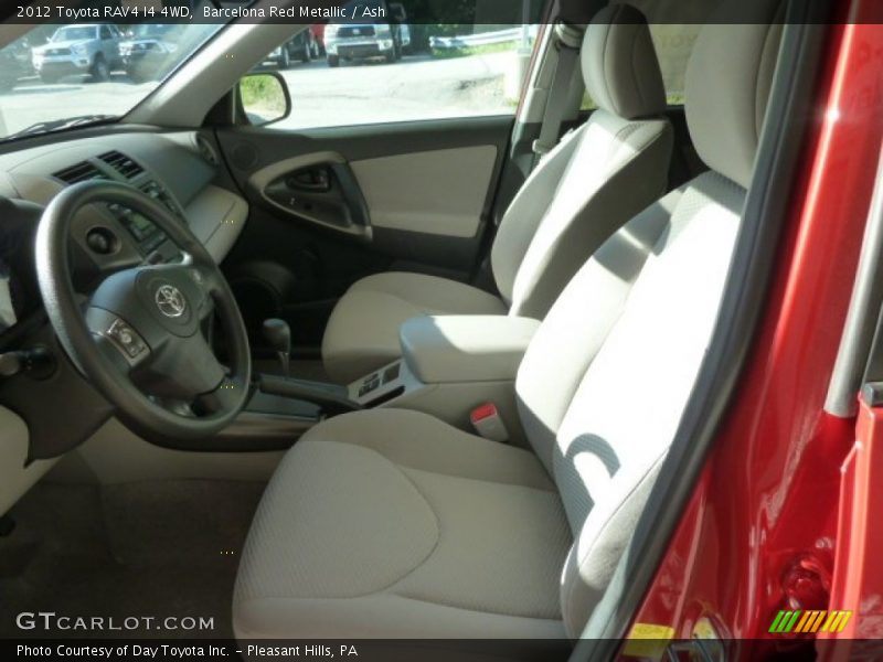 Barcelona Red Metallic / Ash 2012 Toyota RAV4 I4 4WD