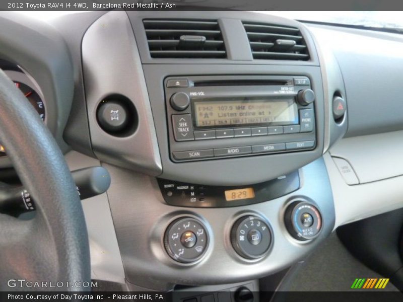 Barcelona Red Metallic / Ash 2012 Toyota RAV4 I4 4WD
