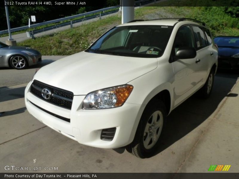 Super White / Ash 2012 Toyota RAV4 I4 4WD