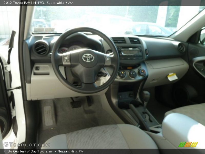 Super White / Ash 2012 Toyota RAV4 I4 4WD