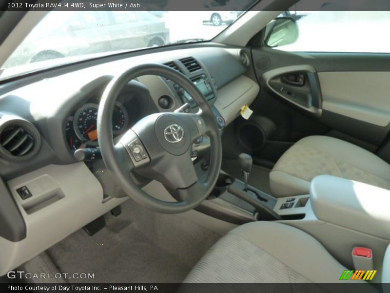 Super White / Ash 2012 Toyota RAV4 I4 4WD