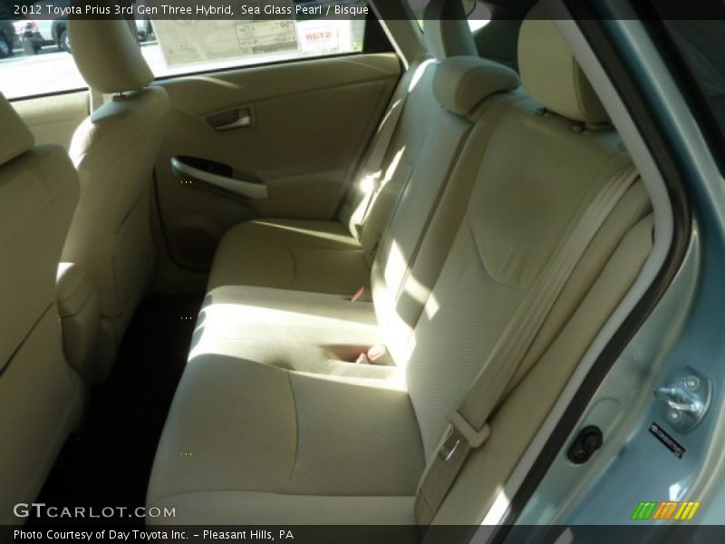 Sea Glass Pearl / Bisque 2012 Toyota Prius 3rd Gen Three Hybrid