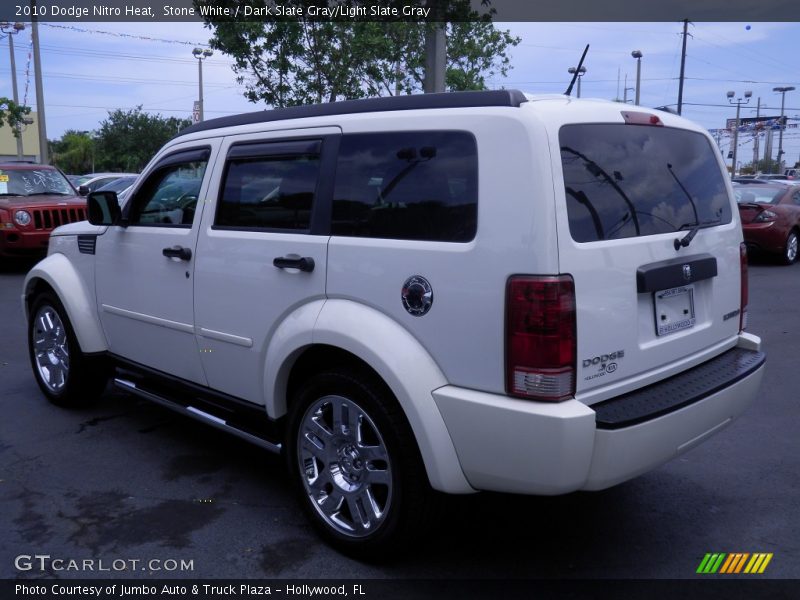 Stone White / Dark Slate Gray/Light Slate Gray 2010 Dodge Nitro Heat