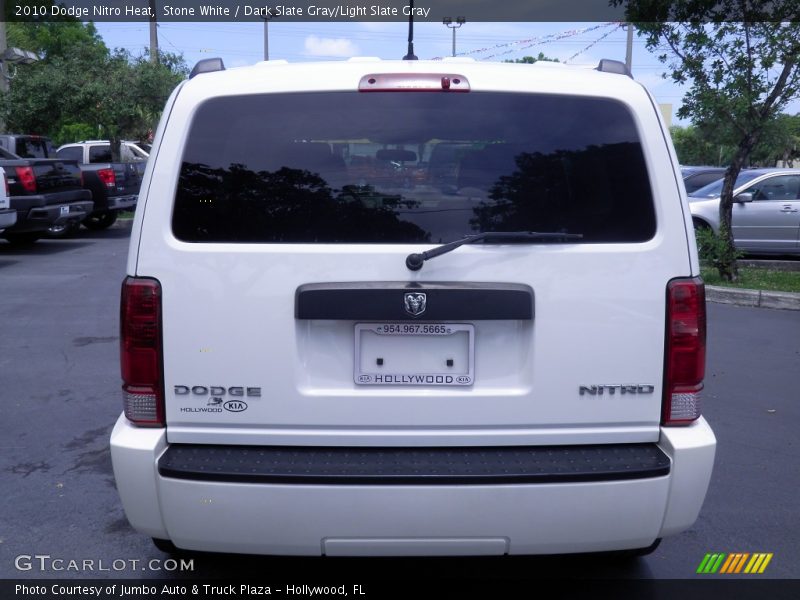 Stone White / Dark Slate Gray/Light Slate Gray 2010 Dodge Nitro Heat