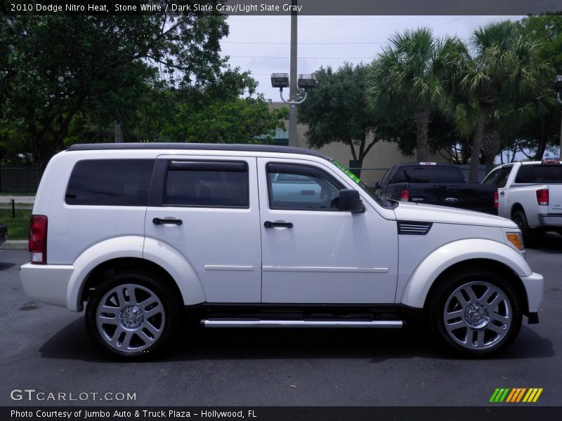 Stone White / Dark Slate Gray/Light Slate Gray 2010 Dodge Nitro Heat