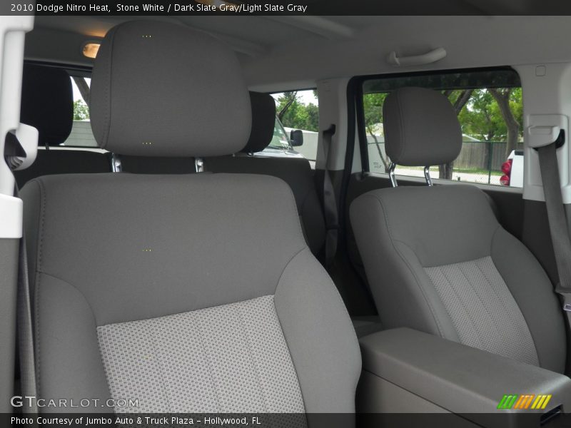 Stone White / Dark Slate Gray/Light Slate Gray 2010 Dodge Nitro Heat