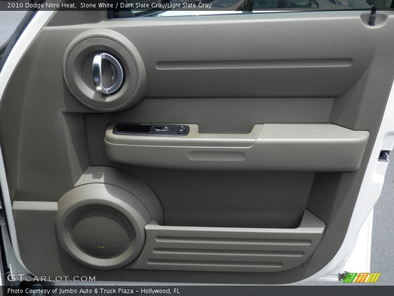 Stone White / Dark Slate Gray/Light Slate Gray 2010 Dodge Nitro Heat