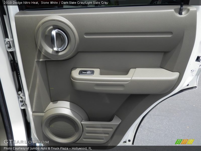 Stone White / Dark Slate Gray/Light Slate Gray 2010 Dodge Nitro Heat