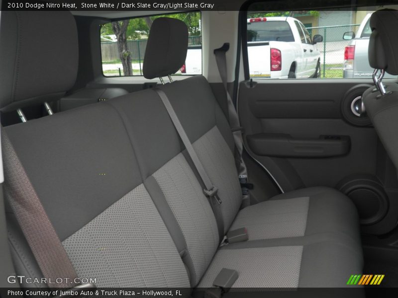 Stone White / Dark Slate Gray/Light Slate Gray 2010 Dodge Nitro Heat