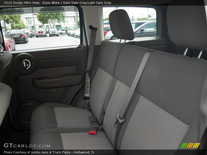 Stone White / Dark Slate Gray/Light Slate Gray 2010 Dodge Nitro Heat