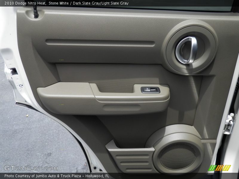Stone White / Dark Slate Gray/Light Slate Gray 2010 Dodge Nitro Heat